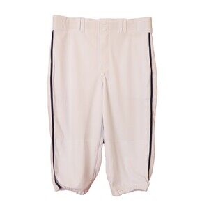 Champro Men's Adult Baseball Pant L Triple Crown Knicker Premium White NWT B4